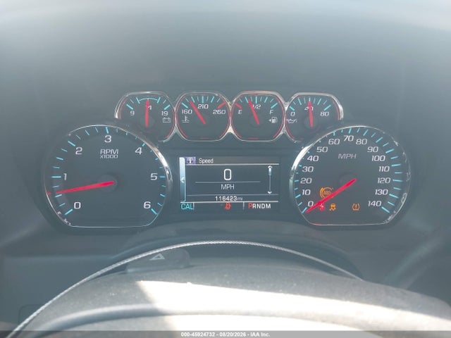 45924732 :رقم المزاد ، 3GCUKSEC7GG165480 vin ، 2016 Chevrolet Silverado 1500 Ltz مزاد بيع