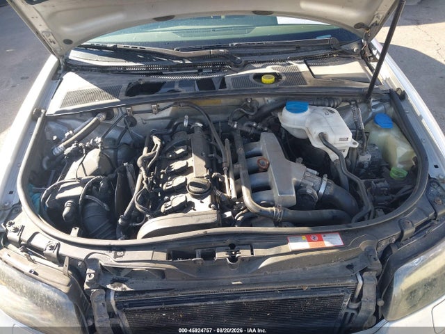 Aukcja sprzedaży 2002 Audi A4 1.8t, vin: WAULC68E02A128871, numer aukcji: 45924757