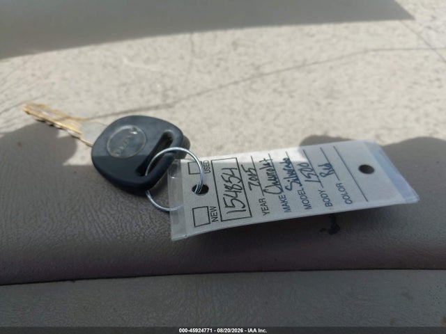 Продаж на аукціоні авто 2005 Chevrolet Silverado 1500 Lt, vin: 1GCEC19T75Z154854, номер лоту: 45924771