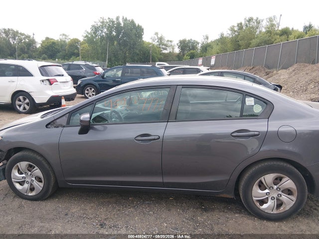 45924777 :رقم المزاد ، 19XFB2F54FE043064 vin ، 2015 Honda Civic Lx مزاد بيع