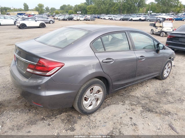 45924777 :رقم المزاد ، 19XFB2F54FE043064 vin ، 2015 Honda Civic Lx مزاد بيع