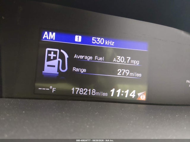 45924777 :رقم المزاد ، 19XFB2F54FE043064 vin ، 2015 Honda Civic Lx مزاد بيع