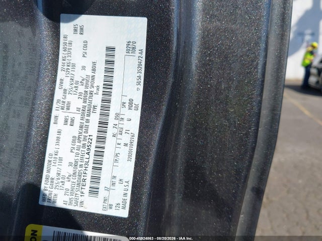 Ford Ranger Xlt 2020 1FTER1FH3LLA95221 Image 9
