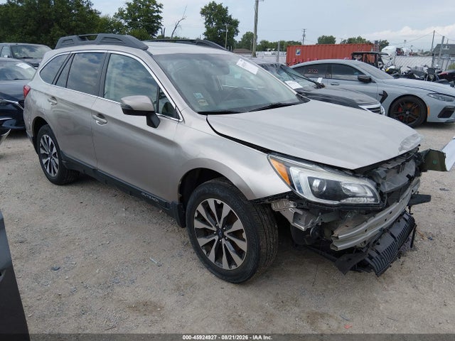 2016 Subaru Outback 2.5i Limited მანქანა იყიდება აუქციონზე, vin: 4S4BSBNC3G3346811, აუქციონის ნომერი: 45924927