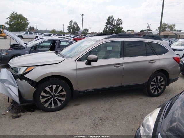 2016 Subaru Outback 2.5i Limited მანქანა იყიდება აუქციონზე, vin: 4S4BSBNC3G3346811, აუქციონის ნომერი: 45924927