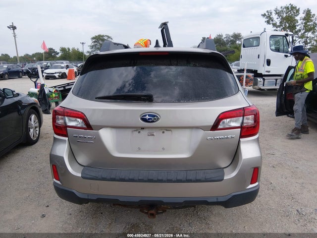 2016 Subaru Outback 2.5i Limited მანქანა იყიდება აუქციონზე, vin: 4S4BSBNC3G3346811, აუქციონის ნომერი: 45924927
