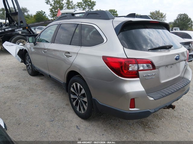 2016 Subaru Outback 2.5i Limited მანქანა იყიდება აუქციონზე, vin: 4S4BSBNC3G3346811, აუქციონის ნომერი: 45924927
