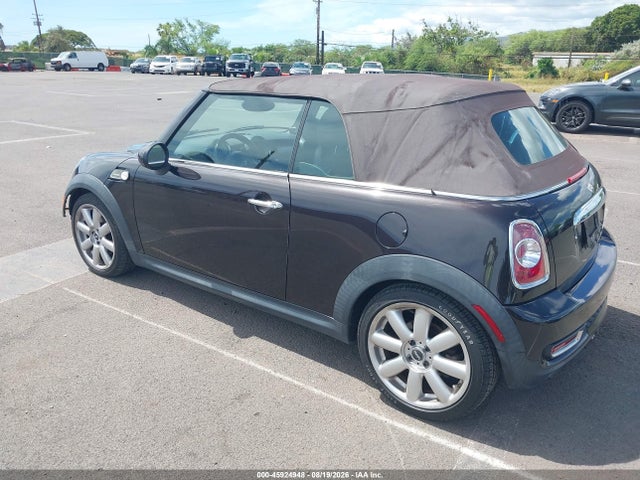 Продажа на аукционе авто 2013 Mini Convertible Cooper S, vin: WMWZP3C53DT550824, номер лота: 45924948