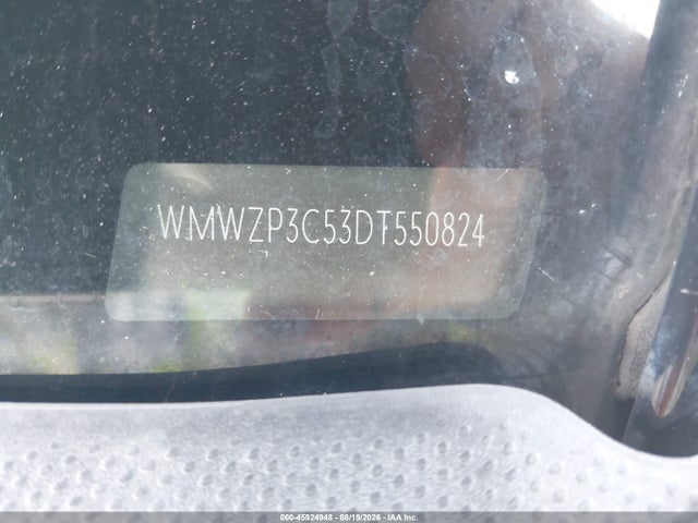 Продажа на аукционе авто 2013 Mini Convertible Cooper S, vin: WMWZP3C53DT550824, номер лота: 45924948