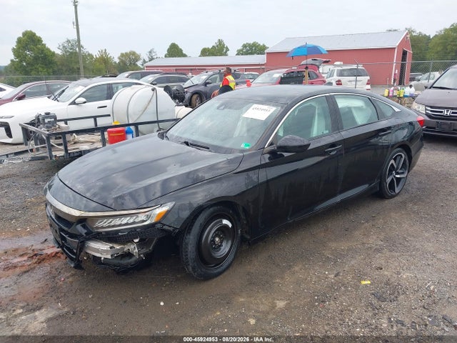 2022 Honda Accord Sport მანქანა იყიდება აუქციონზე, vin: 1HGCV1F38NA023289, აუქციონის ნომერი: 45924953