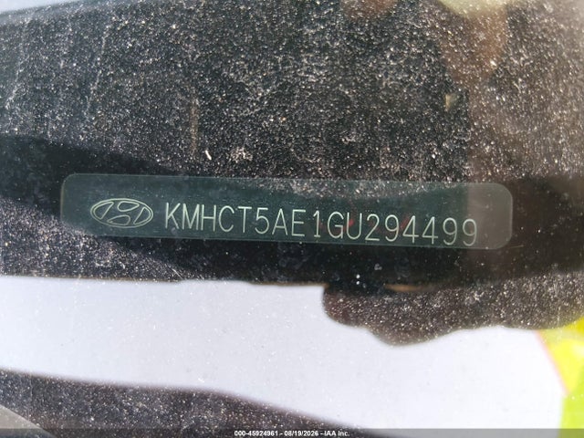 Auction sale of the 2016 Hyundai Accent Se, vin: KMHCT5AE1GU294499, lot number: 45924961