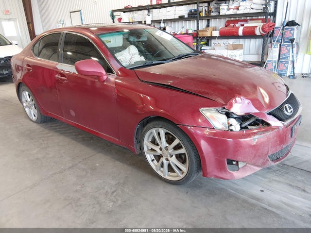 45924991 :رقم المزاد ، JTHBK262662010793 vin ، 2006 Lexus Is 250 مزاد بيع