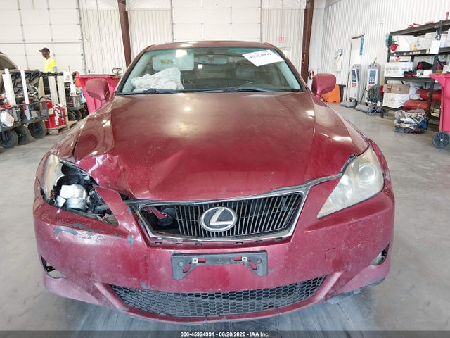 45924991 :رقم المزاد ، JTHBK262662010793 vin ، 2006 Lexus Is 250 مزاد بيع