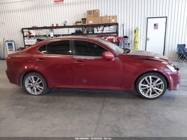 45924991 :رقم المزاد ، JTHBK262662010793 vin ، 2006 Lexus Is 250 مزاد بيع