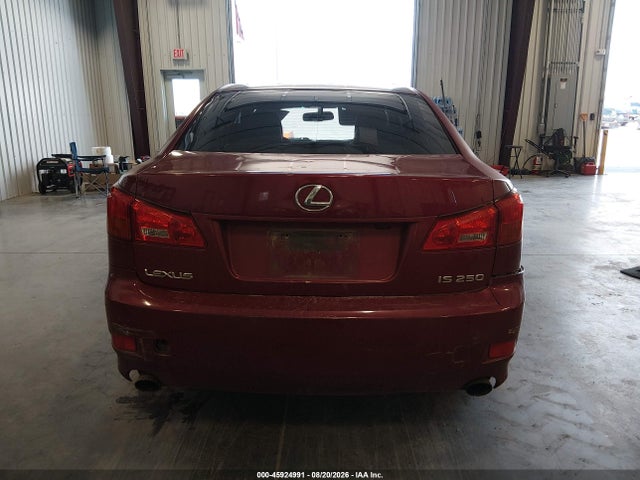 45924991 :رقم المزاد ، JTHBK262662010793 vin ، 2006 Lexus Is 250 مزاد بيع