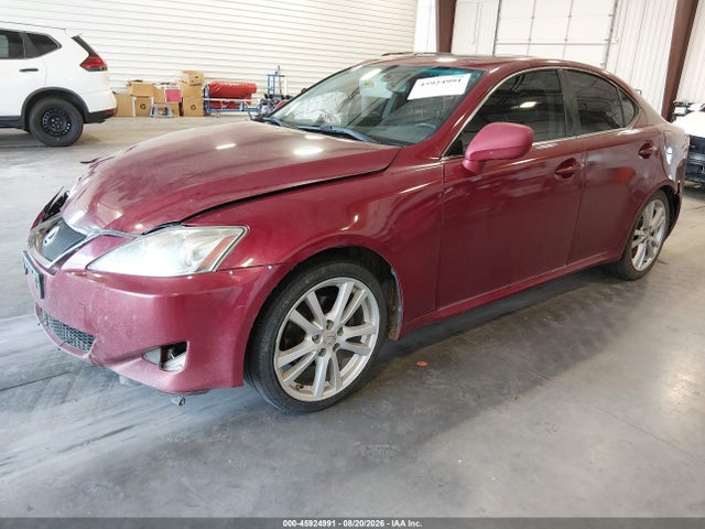 45924991 :رقم المزاد ، JTHBK262662010793 vin ، 2006 Lexus Is 250 مزاد بيع