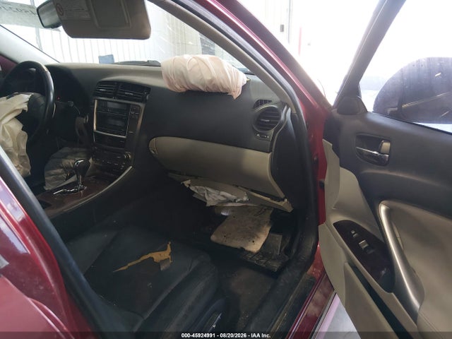 45924991 :رقم المزاد ، JTHBK262662010793 vin ، 2006 Lexus Is 250 مزاد بيع