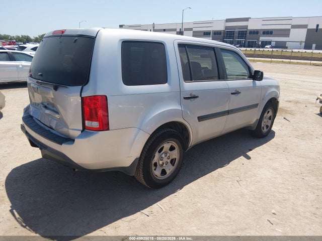 Продажа на аукционе авто 2012 Honda Pilot Lx, vin: 5FNYF3H25CB019240, номер лота: 45925015