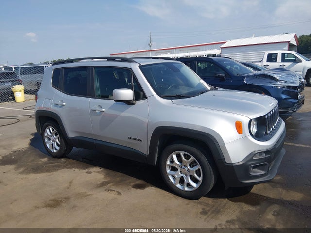 Продаж на аукціоні авто 2016 Jeep Renegade Latitude, vin: ZACCJABT6GPC47437, номер лоту: 45925064