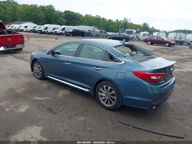 45925067 :رقم المزاد ، 5NPE34AF9GH355429 vin ، 2016 Hyundai Sonata Sport مزاد بيع
