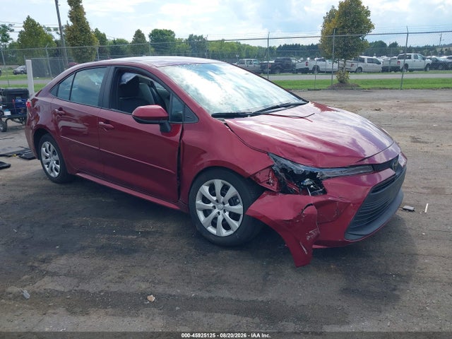 2025 Toyota Corolla Le მანქანა იყიდება აუქციონზე, vin: 5YFB4MDE3SP357708, აუქციონის ნომერი: 45925125