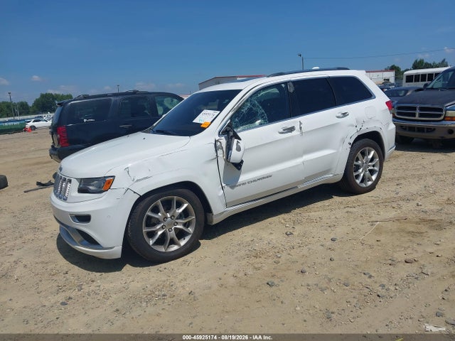 Aukcja sprzedaży 2016 Jeep Grand Cherokee Summit, vin: 1C4RJFJG4GC300538, numer aukcji: 45925174