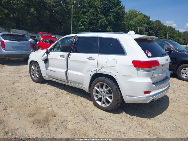 Aukcja sprzedaży 2016 Jeep Grand Cherokee Summit, vin: 1C4RJFJG4GC300538, numer aukcji: 45925174