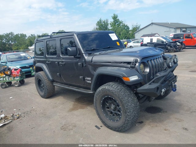 Auction sale of the 2018 Jeep Wrangler Unlimited Sport S 4x4, vin: 1C4HJXDG1JW127063, lot number: 45925190