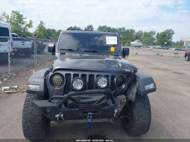 45925190 :رقم المزاد ، 1C4HJXDG1JW127063 vin ، 2018 Jeep Wrangler Unlimited Sport S 4x4 مزاد بيع