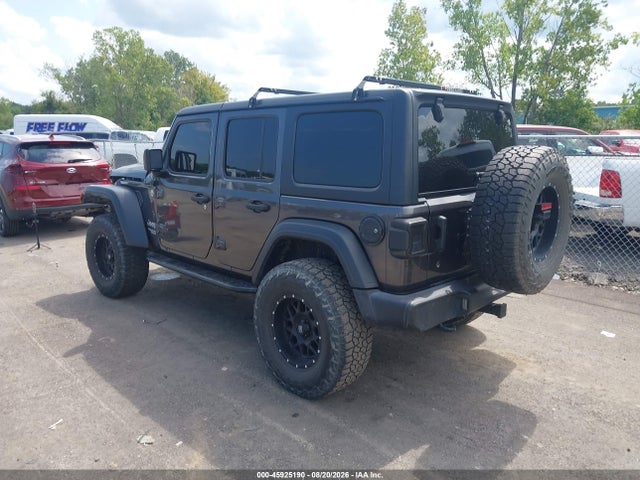 45925190 :رقم المزاد ، 1C4HJXDG1JW127063 vin ، 2018 Jeep Wrangler Unlimited Sport S 4x4 مزاد بيع