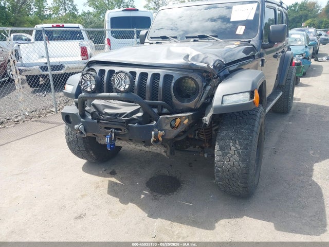 45925190 :رقم المزاد ، 1C4HJXDG1JW127063 vin ، 2018 Jeep Wrangler Unlimited Sport S 4x4 مزاد بيع