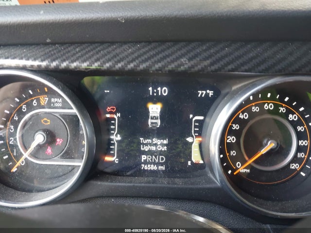45925190 :رقم المزاد ، 1C4HJXDG1JW127063 vin ، 2018 Jeep Wrangler Unlimited Sport S 4x4 مزاد بيع