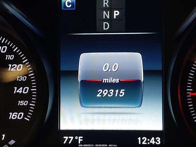 45925213 :رقم المزاد ، WDC0G4KB1KF634820 vin ، 2019 Mercedes-benz Glc 300 4matic مزاد بيع