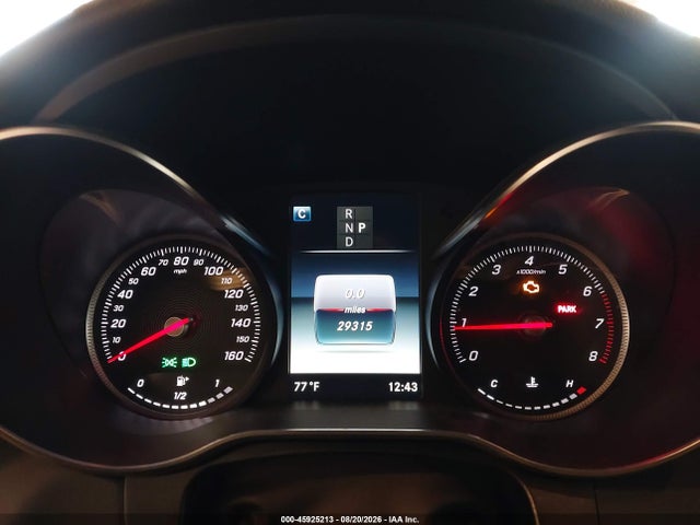 45925213 :رقم المزاد ، WDC0G4KB1KF634820 vin ، 2019 Mercedes-benz Glc 300 4matic مزاد بيع