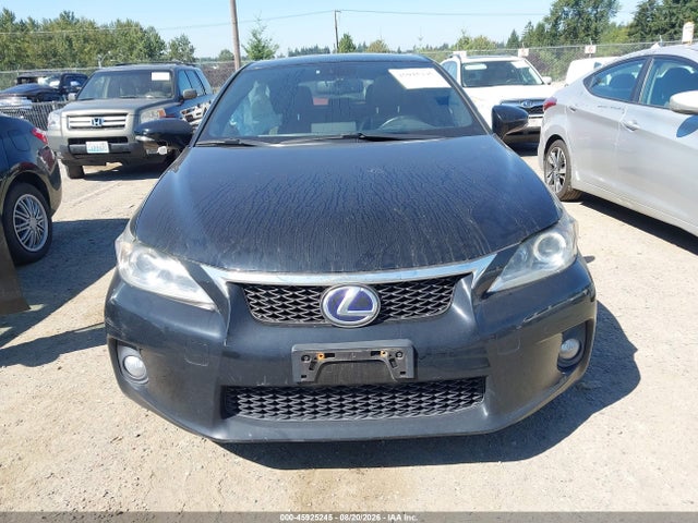 45925245 :رقم المزاد ، JTHKD5BHXC2120330 vin ، 2012 Lexus Ct 200h Premium مزاد بيع