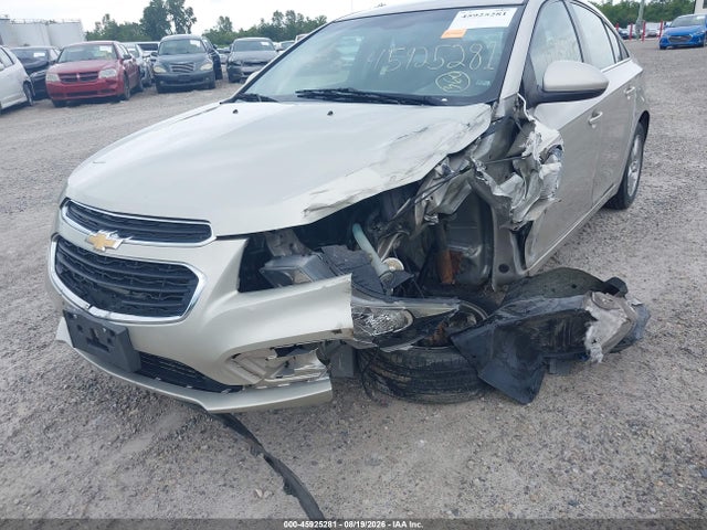 2016 Chevrolet Cruze Limited 1lt Auto მანქანა იყიდება აუქციონზე, vin: 1G1PE5SB0G7165438, აუქციონის ნომერი: 45925281