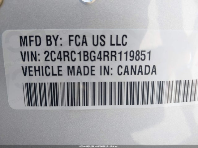 Chrysler Pacifica Touring L 2024 2C4RC1BG4RR119851 Image 9