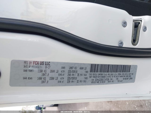 3C4NJDCB9JT147638 Jeep Compass Limited 4x4