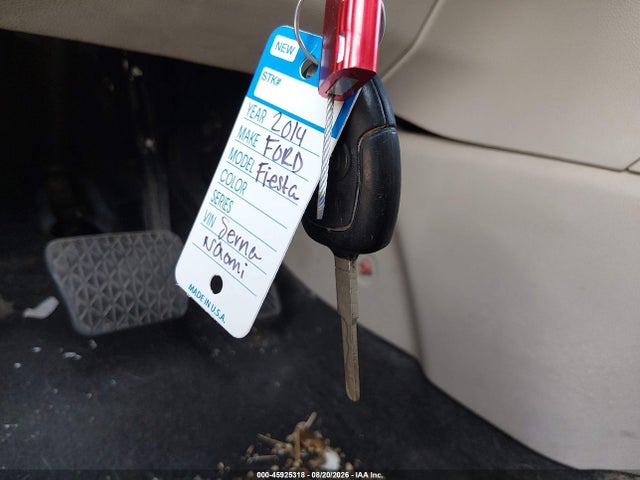 2014 Ford Fiesta Se მანქანა იყიდება აუქციონზე, vin: 3FADP4BJ7EM160073, აუქციონის ნომერი: 45925318