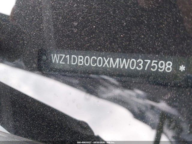 45925327 :رقم المزاد ، WZ1DB0C0XMW037598 vin ، 2021 Toyota Gr Supra A91 Edition مزاد بيع