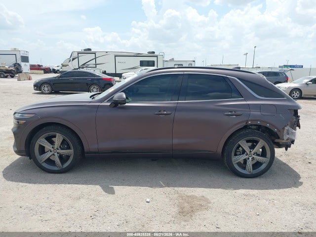 45925328 :رقم المزاد ، KMUMCDTC8NU039731 vin ، 2022 Genesis Gv70 3.5t Awd Sport مزاد بيع