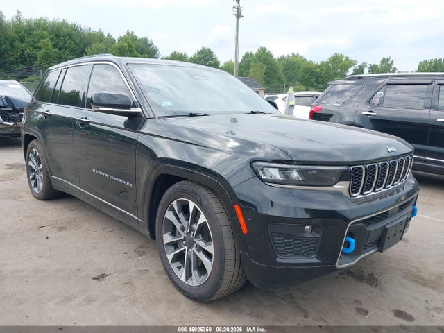 Продаж на аукціоні авто 2022 Jeep Grand Cherokee 4xe Overland 4x4, vin: 1C4RJYD64N8756778, номер лоту: 45925350
