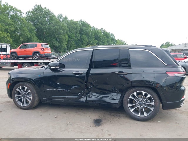 Продаж на аукціоні авто 2022 Jeep Grand Cherokee 4xe Overland 4x4, vin: 1C4RJYD64N8756778, номер лоту: 45925350