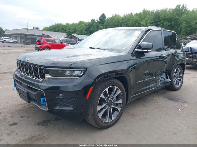Продаж на аукціоні авто 2022 Jeep Grand Cherokee 4xe Overland 4x4, vin: 1C4RJYD64N8756778, номер лоту: 45925350