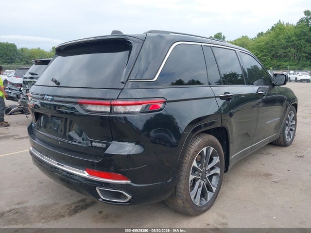 Продаж на аукціоні авто 2022 Jeep Grand Cherokee 4xe Overland 4x4, vin: 1C4RJYD64N8756778, номер лоту: 45925350