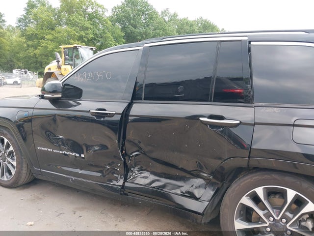 Продаж на аукціоні авто 2022 Jeep Grand Cherokee 4xe Overland 4x4, vin: 1C4RJYD64N8756778, номер лоту: 45925350