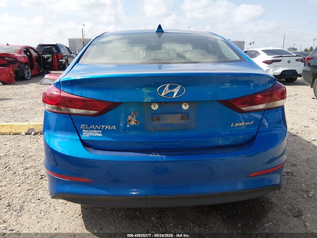 Aukcja sprzedaży 2017 Hyundai Elantra Limited, vin: KMHD84LF7HU299004, numer aukcji: 45925377