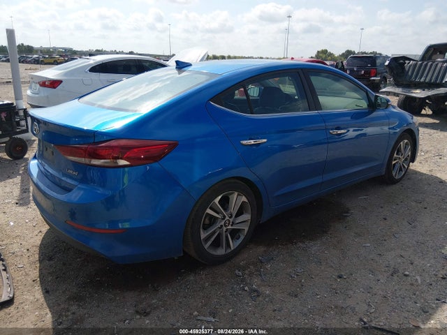 Aukcja sprzedaży 2017 Hyundai Elantra Limited, vin: KMHD84LF7HU299004, numer aukcji: 45925377