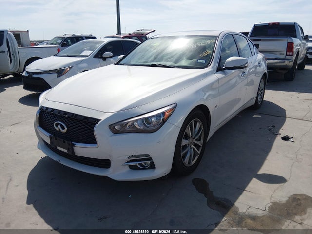 2015 Infiniti Q50 Premium მანქანა იყიდება აუქციონზე, vin: JN1BV7AP0FM352983, აუქციონის ნომერი: 45925390
