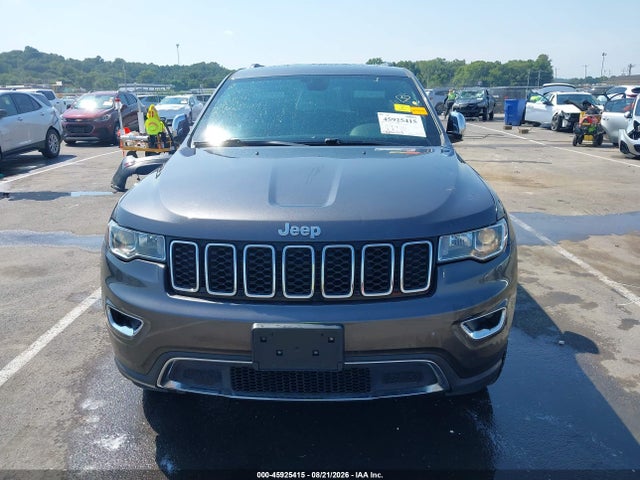 2018 Jeep Grand Cherokee Limited 4x4 მანქანა იყიდება აუქციონზე, vin: 1C4RJFBG3JC427755, აუქციონის ნომერი: 45925415